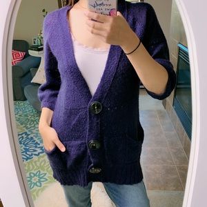 River Island Big Buttons Cardigan